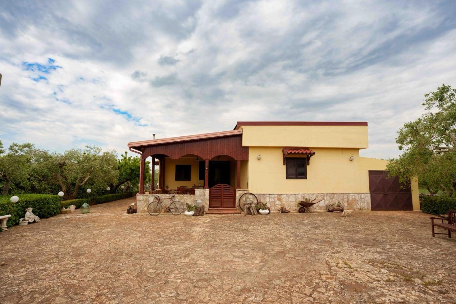 Villa Mario Mottola Exteriér fotografie